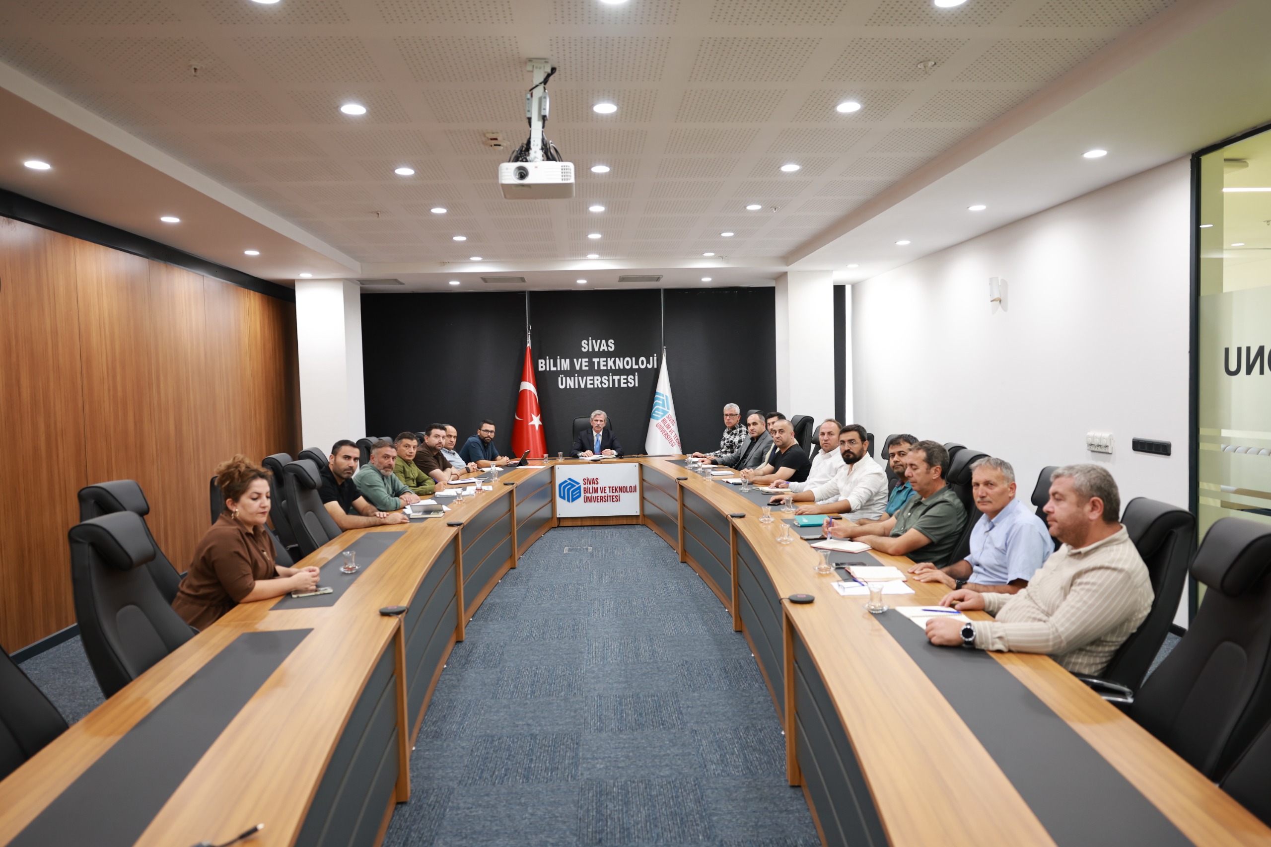 Eylül Ayı İdari Birim Amirleri İstişare Toplantısı Yapıldı