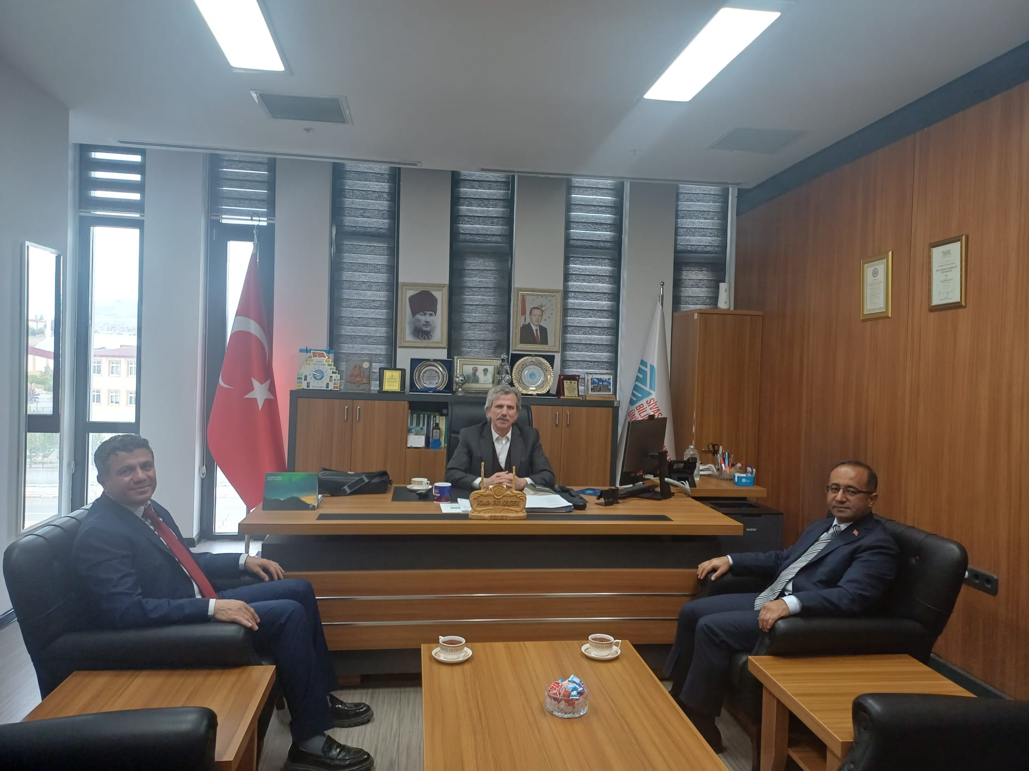 Denetimli Serbestlik Müdürlüğünden Üniversitemize Nezaket Ziyareti